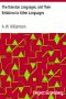 [Gutenberg 26529] • The Dakotan Languages, and Their Relations to Other Languages